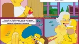 Simpsons cartoon Sex